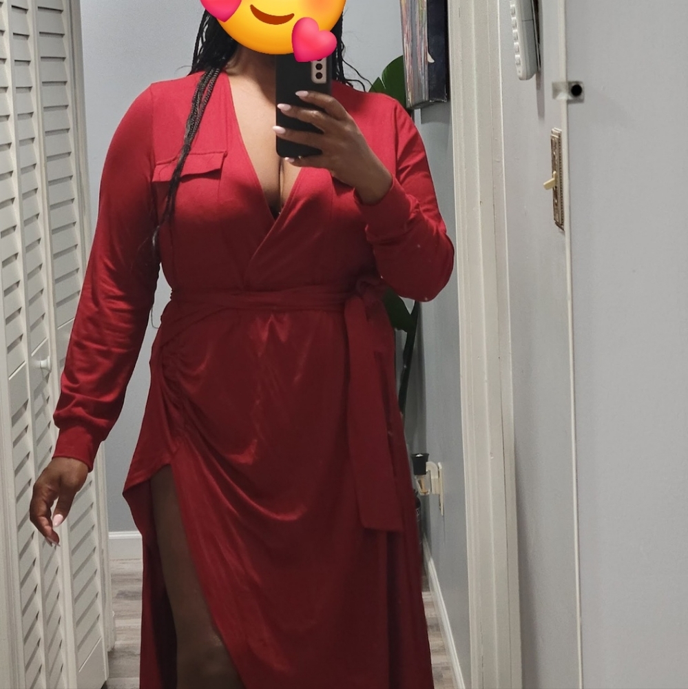 2 Piece Rebdoll Body Suit & Skirt- Color Ox Blood